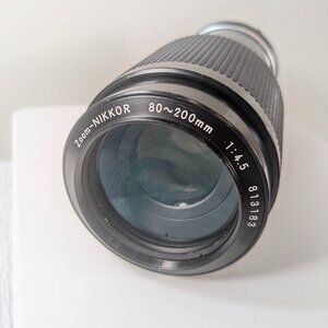 Nikon NIKKOR 80-200mm 1:4.5 camera zoom lens Nikon READ‎ FOR PARTS REPAIR